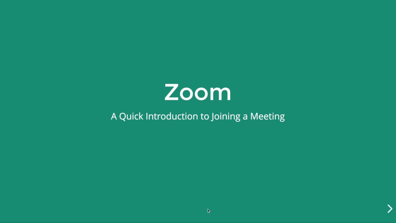 Getting Started with Zoom Joining a Meeting YouTube