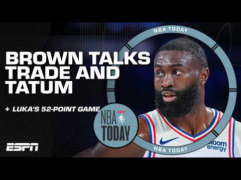 ‘You don’t have to read between the lines with Jaylen Brown’ 👀 – Tim MacMahon | NBA Today