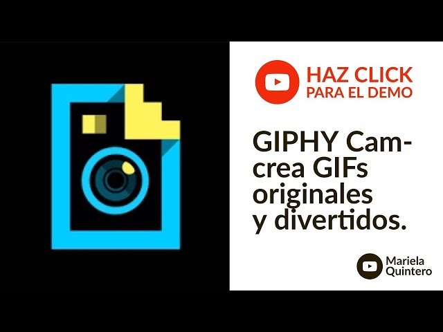 Demo Giphy Cam - Haz GIFs con tu celular