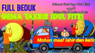 Gema takbir idul Fitri 2023 || Takbiran full beduk