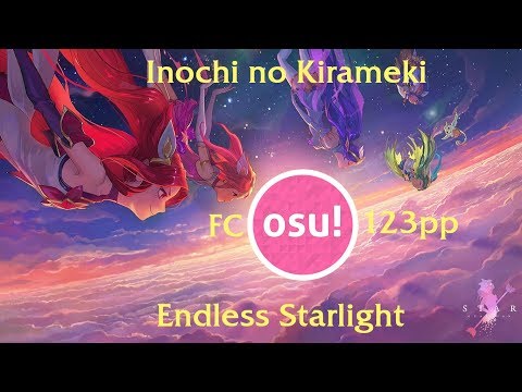 Osu Endless Starlight Inochi No Kirameki Kanae Asaba Youtube