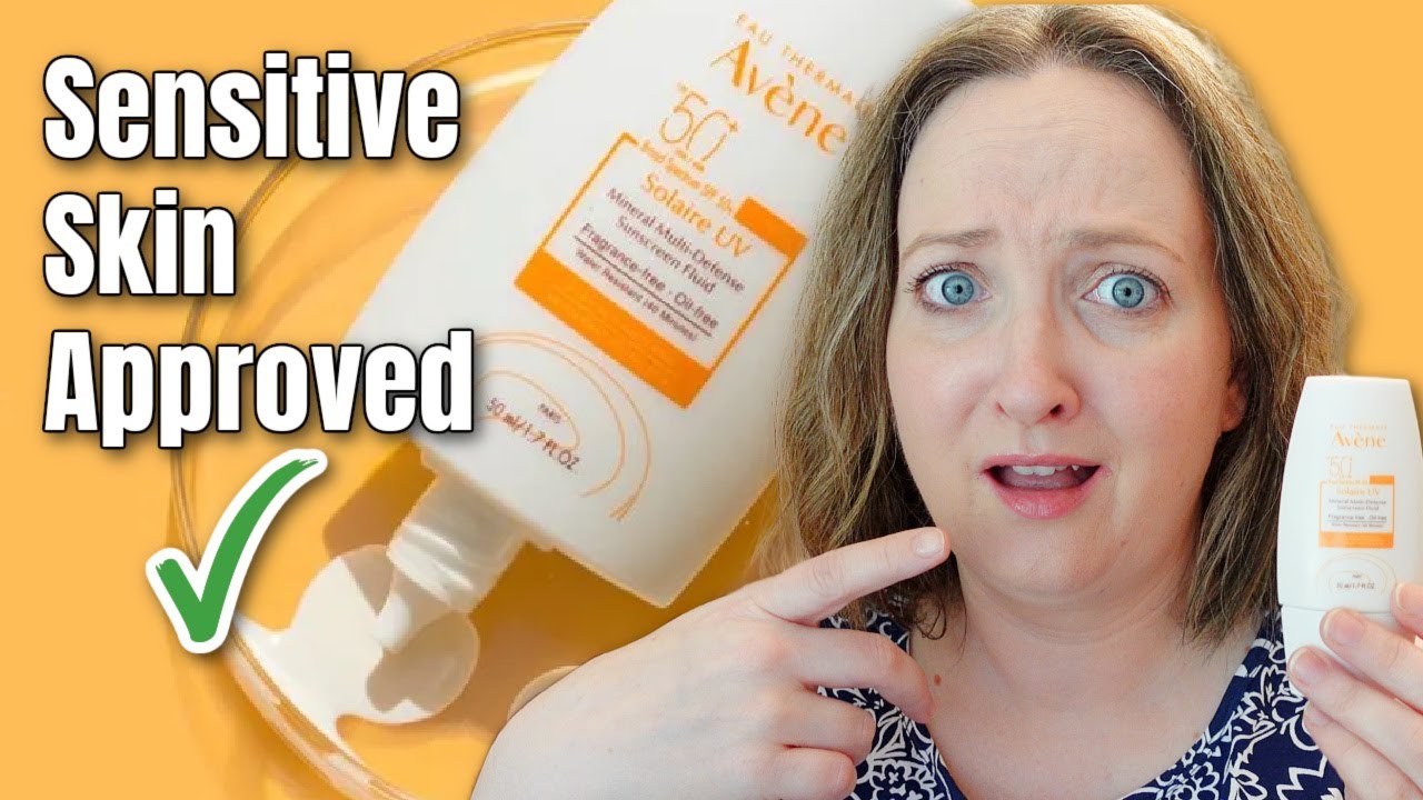 Avene SPF50 Mineral Sunscreen Review Zinc Oxide for Sensitive Skin
