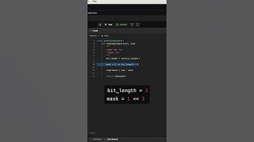 Leetcode 476 - Number Complement #coding #python #faang #programming #leetcode