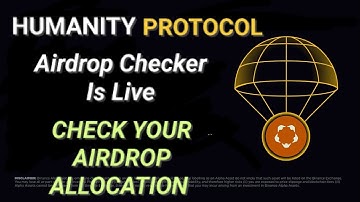 HUMANITY PROTOCOL - Airdrop Checker Is Live | Check Your Allocation