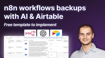n8n Smart Workflows Backup in Airtable: Automate Snapshots and AI Documentation (free template)