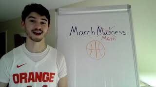 March Mathness - How we can find math in the March Madness tournament!