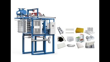 EPS Foam Box Machine ICF Making Machine container loading