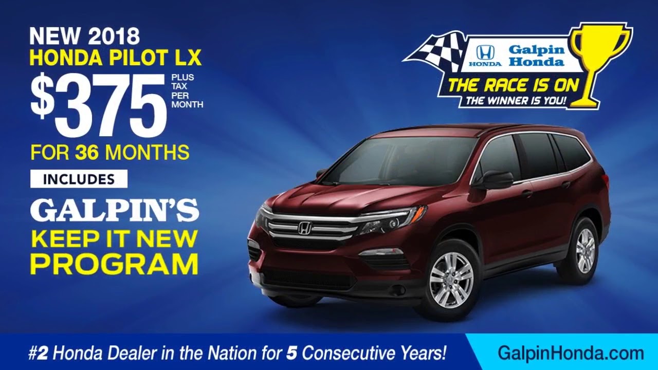 Galpin Honda The Race Is On You Galpin Honda The Race Is On