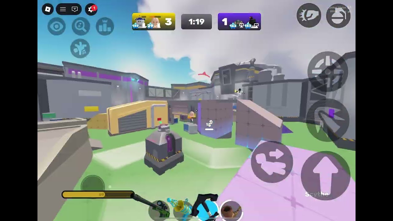 Playing Rivals With my Sister With Autoshoot Until Someone Catches on