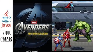 THE AVENGERS - Java Game (Full Gameplay No Commentary)