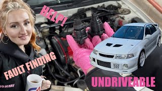 Getting my Mitsubishi Evo VI ready for 2026 | PART 1 | Idle Issues | Service | Fault Finding