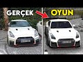 GERÇEK HAYATTAKİ NiSSAN GTR'I OYUNDA YAPTIM ! Gerçeği Sanala Dönüştür - Car Parking Multiplayer