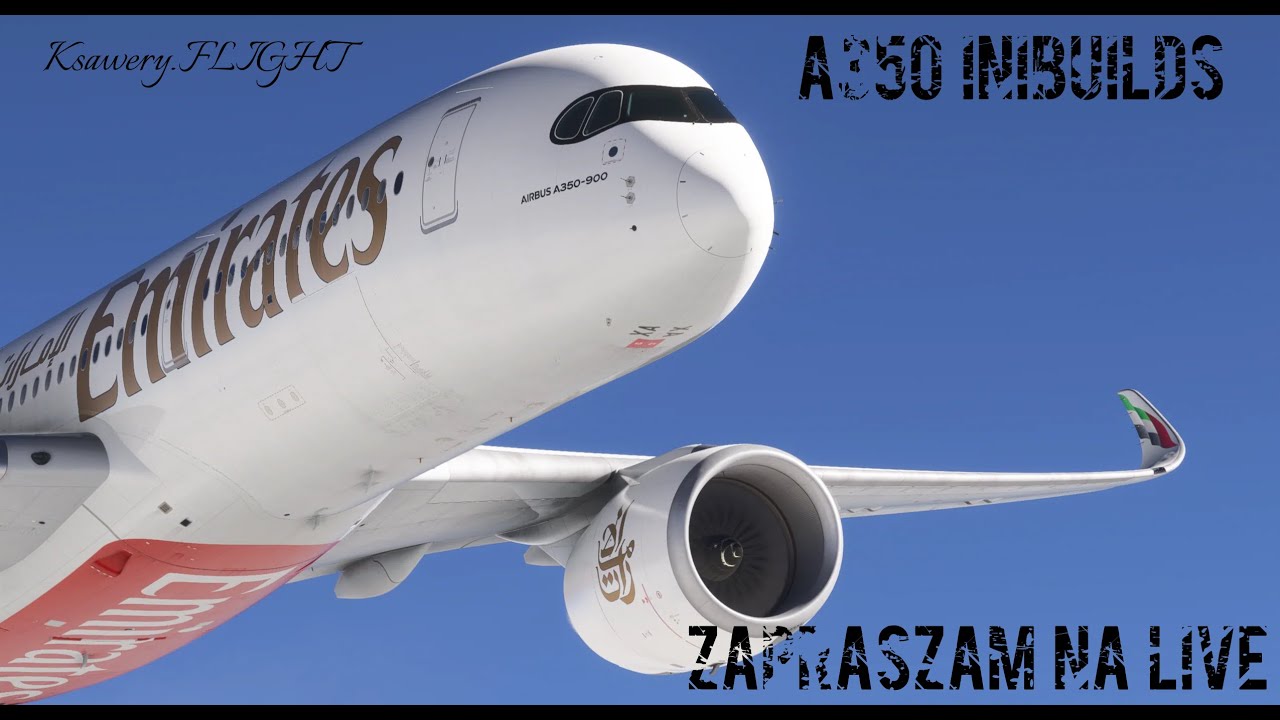 PIĄTEK 13-TEGO CO PÓJDZIE NIE TAK? LICJ Punta Raisi - EDDK Kolonia-Bonn Airbus a350-1000  MSFS 2024