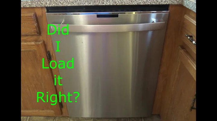 Loading a GE Profile Dishwasher & Review