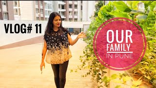 VLOG#11| Family in pune | Mumbai is better? | Kyraa meets her sister | DangDelicious | Marathi Vlog
