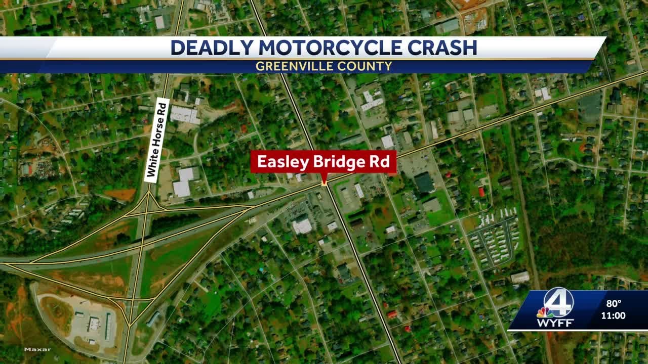 One dead after motorcycle crash, coroner says - YouTube