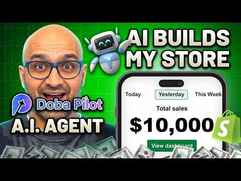 Thumbnail for This AI Wants to Run Your Dropshipping Store For You (Doba Pilot)