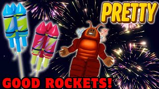 New Rushlight Powerwave Rockets In Roblox Fireworks Playground