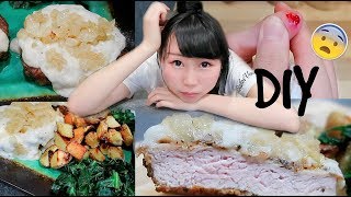 First Time Making Full American Dinner – I Cut My Finger!