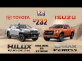 NEW H2H #232 Toyota HILUX RUGGED X vs Isuzu D-MAX