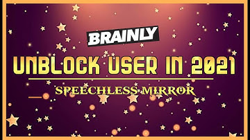 UNBLOCK USER IN 2021🔥 | ID Featuring session | by Speechless Mirror