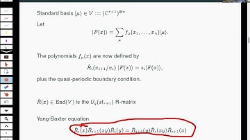 Jan de Gier, Solvable lattice models: Yang-Baxter, Hecke and Macdonald