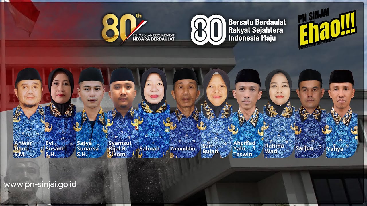 Pelantikan PPPK Pengadilan Negeri Sinjai