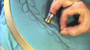 How To Hand Quilt Feathers with Andi Perejda