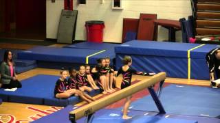 Madison, IN 2013-11-09 Meeting, Gymnastics Unlimited Level 3, beam