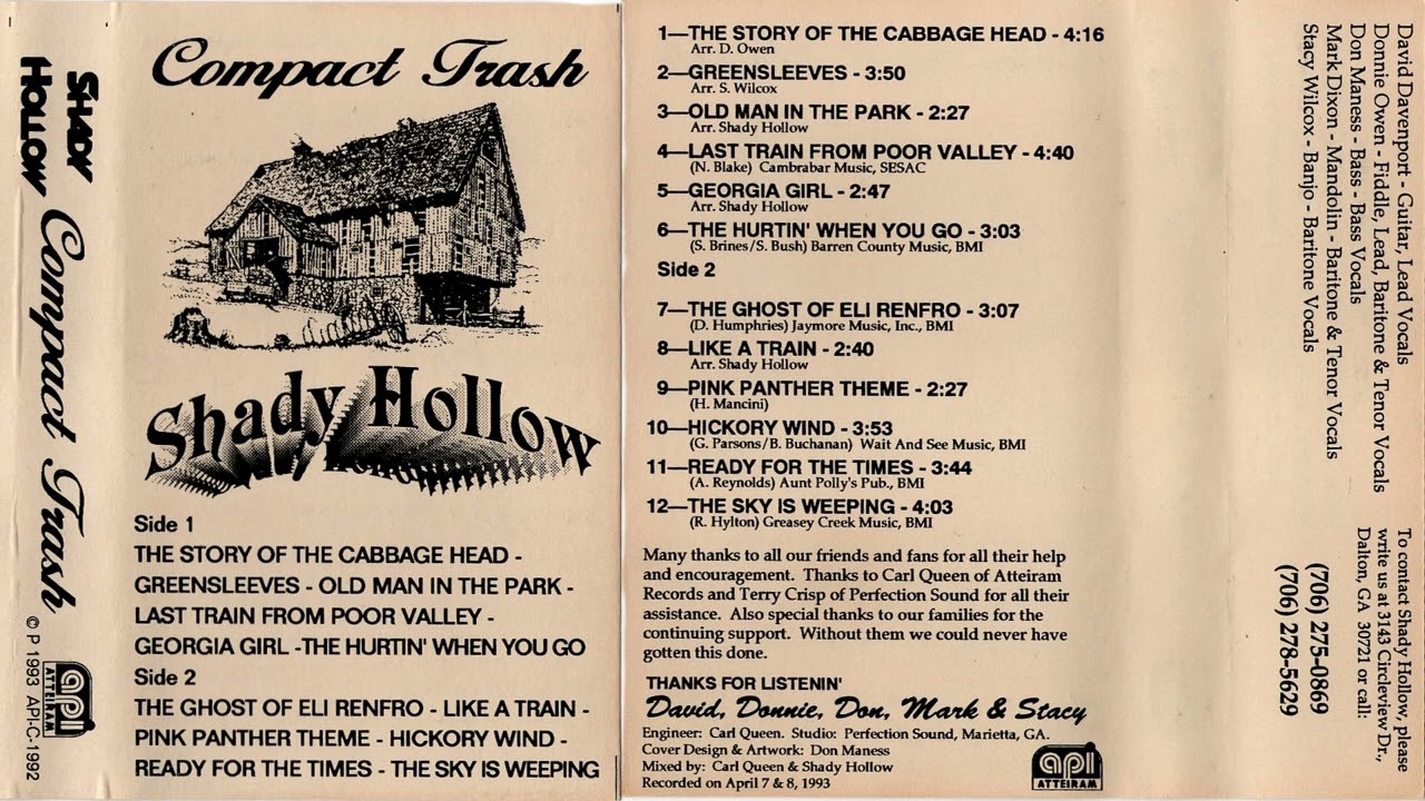 Shady Hollow- Greensleeves