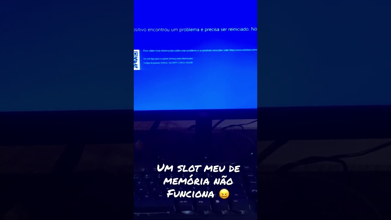Meu slot 2 de memória ram não funciona oque fazer agora😫🙄 