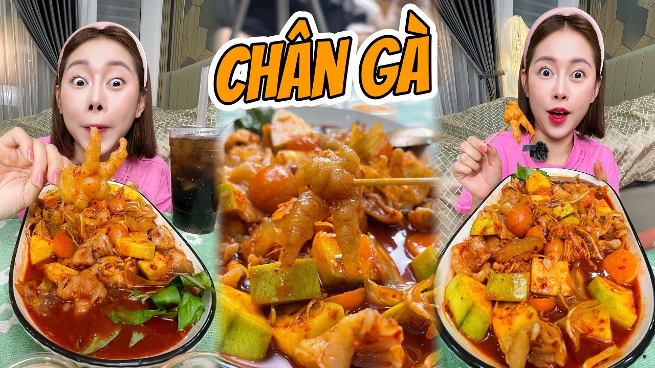 Chân Gà, Tai Heo, Trứng Non, Gân Bò SỐT THÁI - TÊ TÁI CUỘC ĐỜI