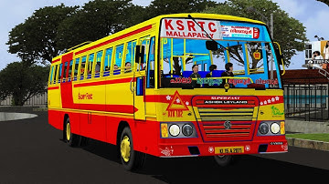 🔥KSRTC SUPERFAST DHL BUS MOD RELEASED🤩