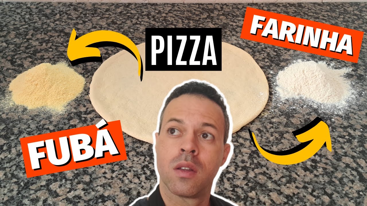 PIZZARIA DELIVERY - COMO ABRIR MASSA DE PIZZA- NO FUBÁ OU NA FARINHA