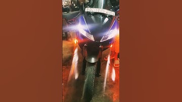 R15 V3 side mounted LED indicators #modificationlovers #bike #herohonda #yamahar15