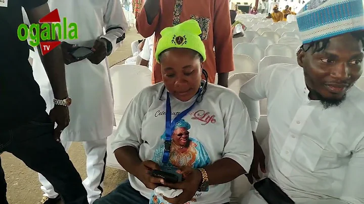 DRAMA PASUMA'S DUATHER RAWKEY WHITE AND JIGAN BABA OJA AT 8DAYS FIDAU PRAYER PASUMA'S MOTHER