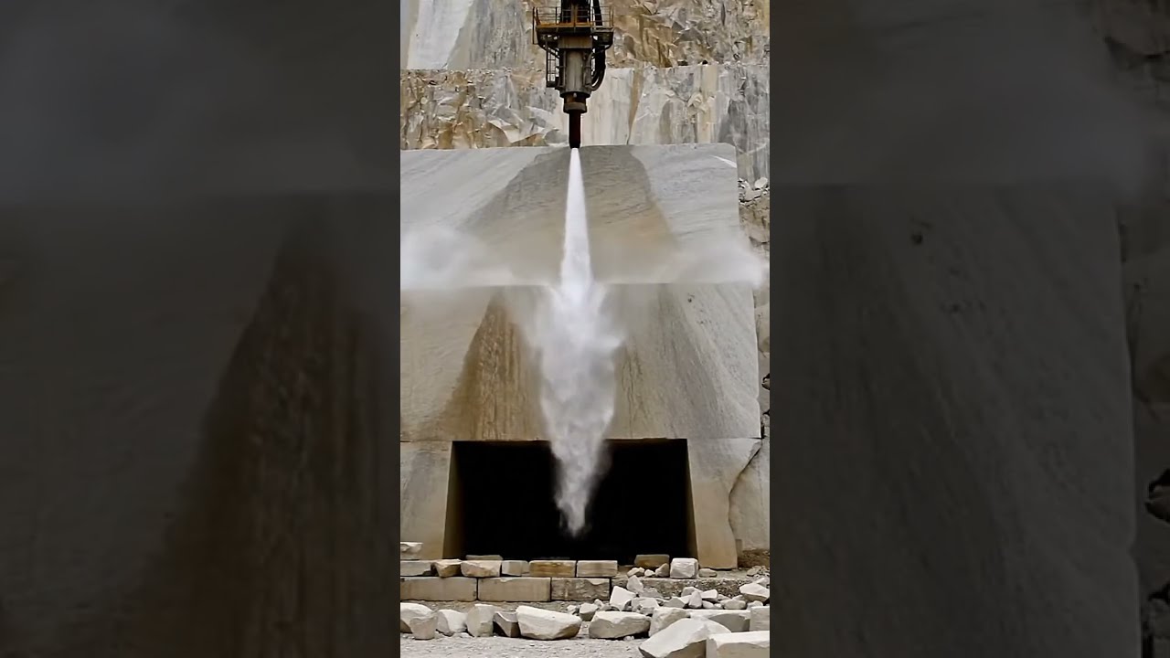 Ancient Water Jet Cut These 1000 Ton Blocks 