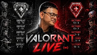 VALORANT LIVE 🔴😳 NOOB TO PRO JOURNEY STARTS TODAY 💥 INSANE CLUTCHES