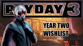 Our PAYDAY 3 Year 2 Wishlist!