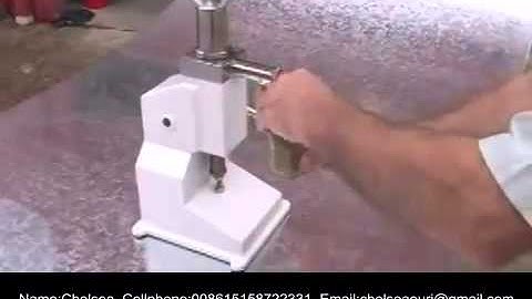 Máy chiết rót mỹ phẩm thủ công A03, máy chiết rót dung dịch đặc, kem đánh răng, gel thủ công