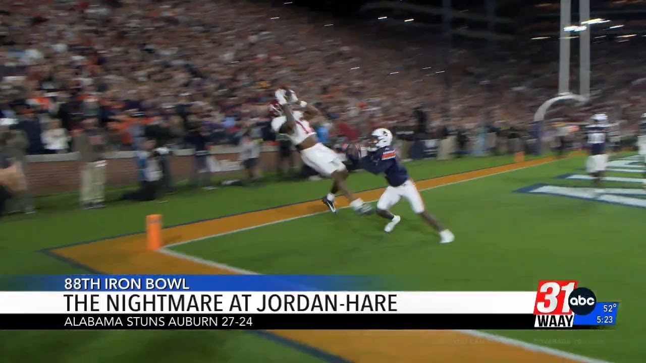 The Nightmare at JordanHare 2023 Iron Bowl recap Win Big Sports