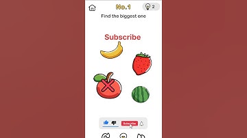 Brain out | Find the biggest one | #gaming #games #braingames #brainout #shorts