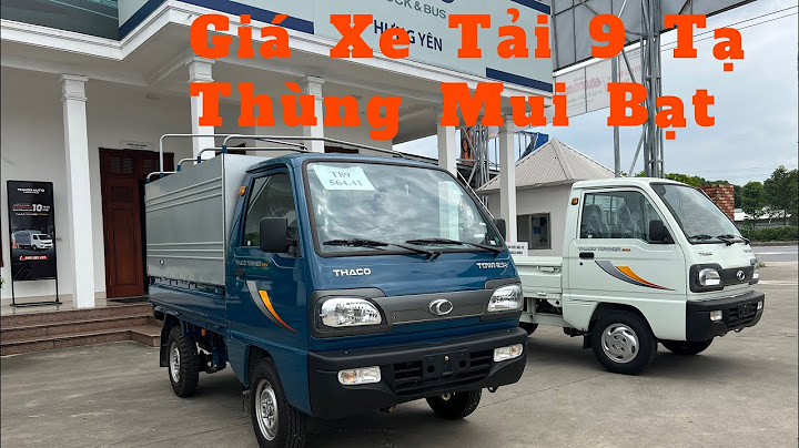 Xe tải thaco 500kg giá bao nhiêu