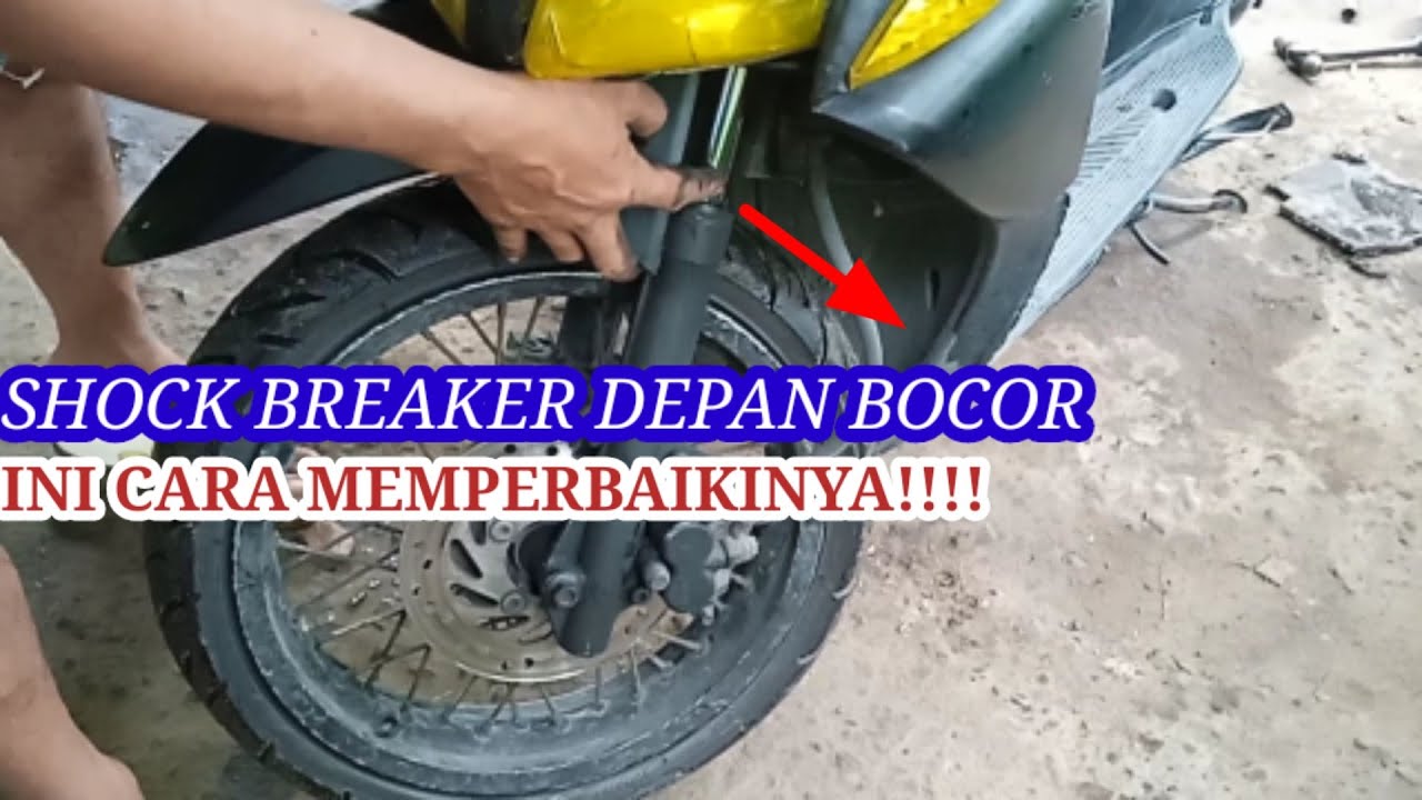 Cara Memperbaiki Shock Depan Vario 110