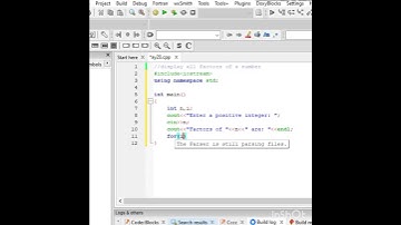 Display Factors of a Number | C++ | Computer Programming | Aashu | #Shorts