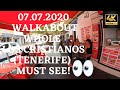 TENERIFE -  WALKABOUT WHOLE LOS CRISTIANOS - MUST SEE! - 07 JULY 2020