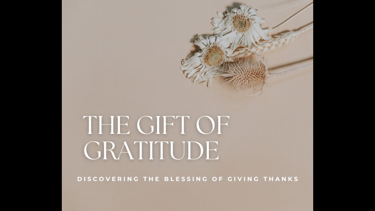 Pastor Rob Groves-11/9/2025 -  The Gift of Gratitude - Week 2 Sowing Thanks, Reaping Joy