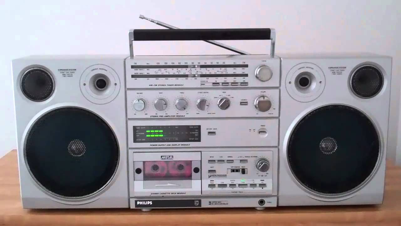 Philips D8623 Boombox Ghettoblaster Collection - YouTube