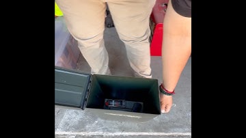 Ammo Box ??? Abandoned storage Gun found!