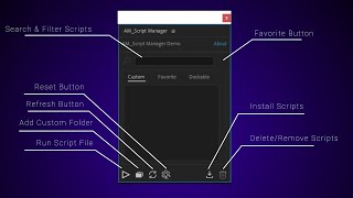 Freename Your Price - After Effects Script Am Script Manager V1.0 Demo Tutorial